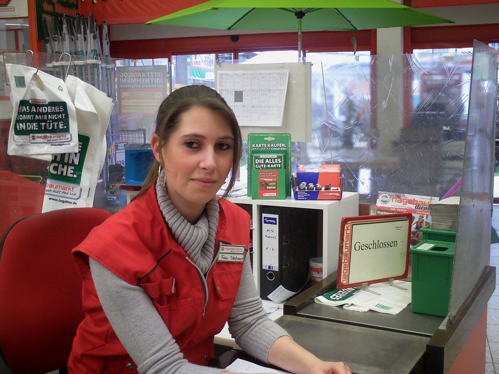 Sonja Stahmer - freundliche Servicemitarbeiterin von Hagebau in Ratzeburg